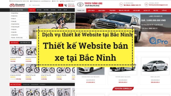 Qpro thiet ke website ban xe tai bac ninh chuyen nghiep