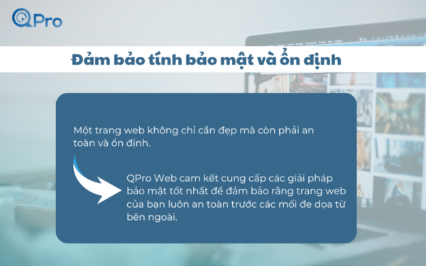 Đảm bảo tính bảo mật và ổn định khi sử dụng dịch vụ thiết kế web Bắc Ninh