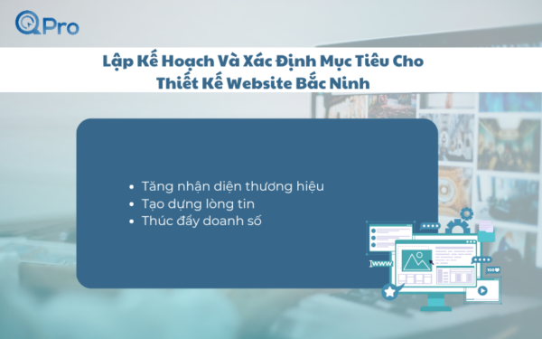 Lập Kế Hoạch Và Xác Định Mục Tiêu Cho Thiết Kế Website Bắc Ninh